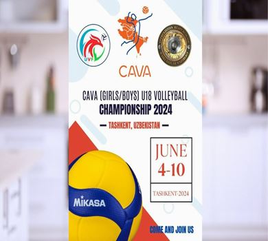 CAVA (O’G’IL/QIZLAR ) U18 VOLEYBOL CHEMPIONHATI 2024