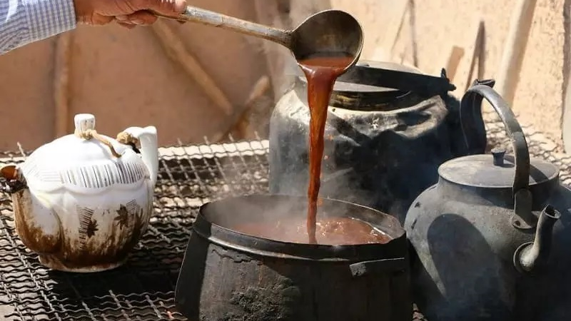 Yazd qahvasi — Yazd marosimlariga ham kirib borgan ichimlik
